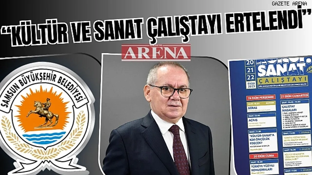 Ünlü isimleri buluşturan çalıştay ertelendi...