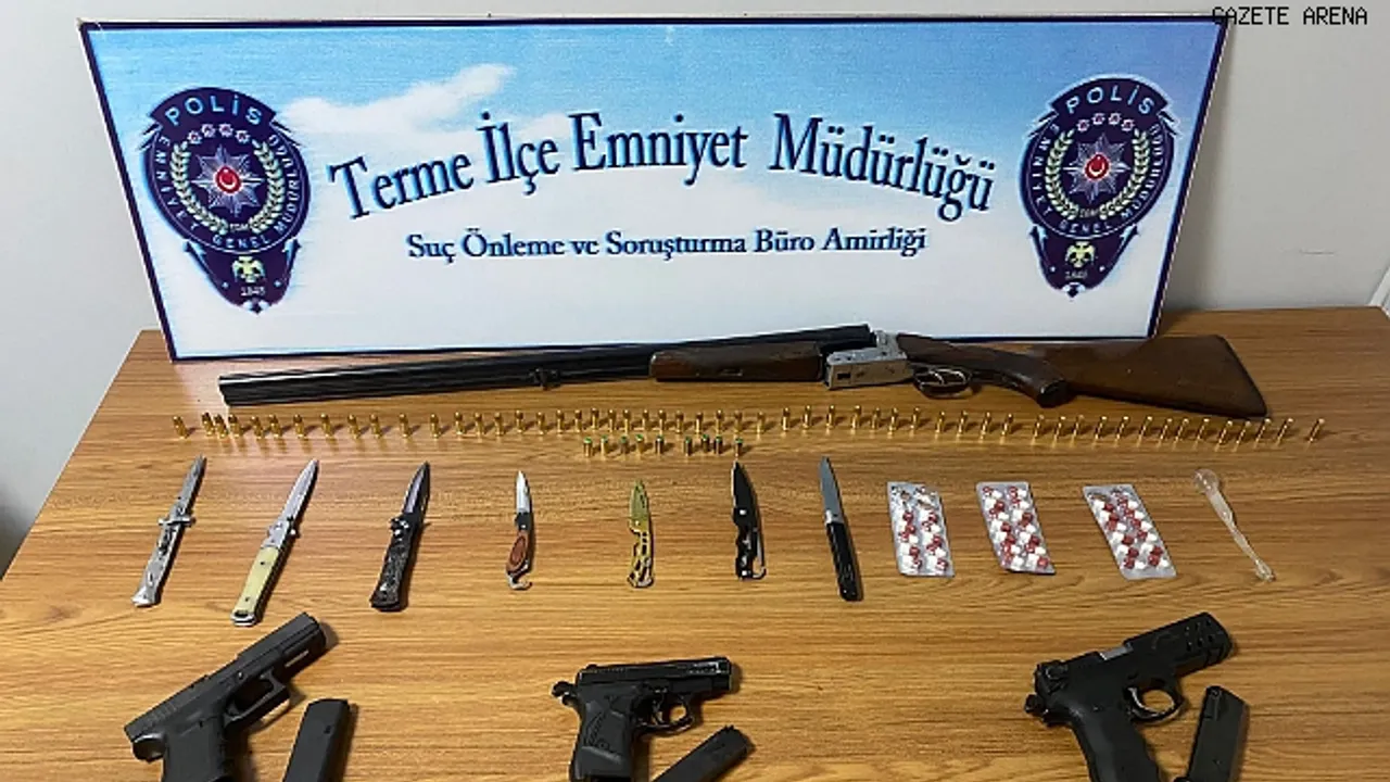  Terme'de polisten şok uygulama