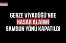 Gerze Viyadüğü’nde hasar alarmı: Samsun yönü kapatıldı