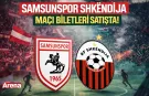 Samsunspor Shkendija maçı biletleri satışta!