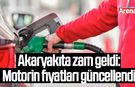 Akaryakıta zam geldi: Motorin fiyatları güncellendi
