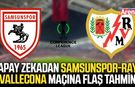 Yapay zekadan Samsunspor-Rayo Vallecona maçı için flaş tahmin!