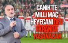Canik’te milli maç heyecanı dev ekranda yaşanacak