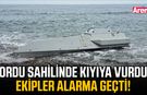 Ordu Sahilinde kıyıya vurdu, ekipler alarma geçti!