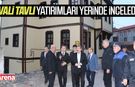 Vali Tavlı Samsun'da yatırımları inceledi