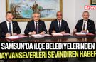 Samsun'da ilçelerden sahipsiz hayvanlar için dev iş birliği