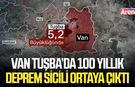 Van Tuşba’da 100 yıllık deprem sicili ortaya çıktı