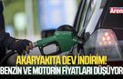 Akaryakıta dev indirim! Benzin ve motorin fiyatları düşüyor