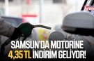 Samsun’da motorine 4,35 TL indirim geliyor!