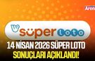 14 Nisan 2026 Süper Loto sonuçları açıklandı!