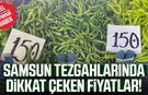 Samsun tezgahlarında dikkat çeken fiyatlar!