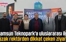 Kazakistanlı rektör Samsun Teknopark'ta