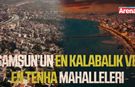 Samsun’un en kalabalık ve en tenha mahalleleri