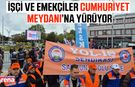 Samsun'da yağmur altında 1 Mayıs coşkusu