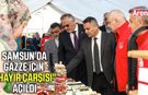 Samsun'da Gazze için "Hayır Çarşısı" açıldı