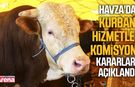 Havza'da Kurban Hizmetleri Komisyonu kararları açıklandı