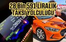 Taksimetreyi gören şaşkına döndü