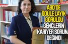 ABD’de ödüle layık görüldü, gençlerin kariyer soruna değindi