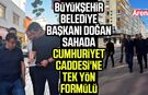 Başkan Halit Doğan İlkadım'da incelemelerde bulundu