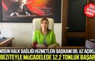 Samsun'da obeziteyle mücadelede 12,2 tonluk başarı!