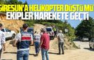 Giresun'a helikopter düştü mü? Ekipler harekete geçti