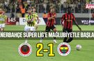 Gençlerbirliği Fenerbahçe'yi 2-1 mağlup etti