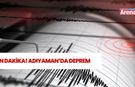 Son Dakika! Adıyaman'da 4,2 büyüklüğünde deprem