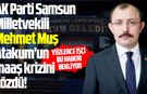 Atakum Belediyesi'ndeki maaş krizini AK Partili Muş çözdü!