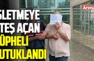 Samsun'da işletmeye ateş açan şüpheli tutuklandı