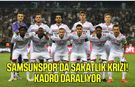 Samsunspor’da sakatlık alarmı! Kadro derinliği zorlanıyor