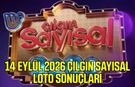 14 Eylül 2026 Çılgın Sayısal Loto sonuçları