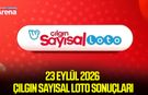 23 Eylül 2026 Çılgın Sayısal Loto Sonuçları açıklandı