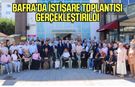 Bafra’da birlik ve beraberlik vurgusu! Çalışmalar hız kesmeden sürecek