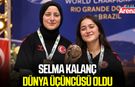 Samsunspor’un sporcusu Selma Kalanç dünya üçüncüsü oldu