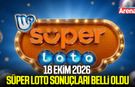 18 Ekim 2026 Süper Loto sonuçları açıklandı! İşte kazandıran numaralar