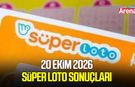 20 Ekim 2026 Süper Loto sonuçları açıklandı! Kazanan numaralar belli oldu