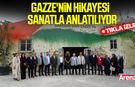 Gazze'nin hikayesi Samsun'da sanatla anlatılıyor