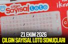 21 Ekim 2026 Çılgın Sayısal Loto sonuçları açıklandı