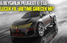 816 beygirlik Peugeot E-T16 gelecek yıl üretime girecek mi?
