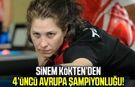Sinem Kökten’den 4’üncü Avrupa şampiyonluğu!