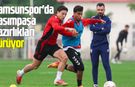 Samsunspor'da Kasımpaşa hazırlıkları sürüyor