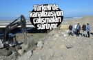 Türkeli'de kanalizasyon hattında çalışmalar sürüyor