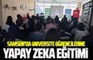 Samsun'da üniversite öğrencilerine yapay zeka eğitimi
