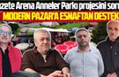 Vatandaşa mikrofon uzatan Gazete Arena Anneler Parkı projesini sordu