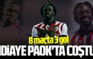 Eski Samsunsporlu Cherif Ndiaye PAOK'ta coştu!