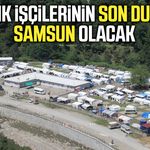 Fındık işçilerinin son durağı Samsun olacak