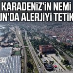 Karadeniz’in nemi Samsun’da alerjiyi tetikliyor!