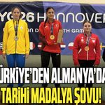 Türkiye’den Almanya’da tarihi madalya şovu