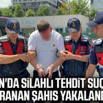 Samsun'da tehdit suçundan aranan şahıs yakalandı