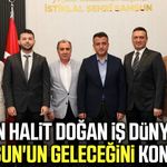 Başkan Halit Doğan, SAMSİAD yönetimiyle bir arada
